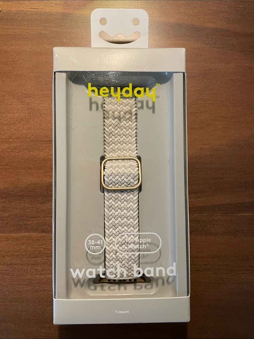 Woven Braided Watch Band - Cream